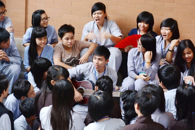 Toàn cảnh Khóa tu mùa hè 2013 tại chùa Hoằng Pháp ảnh 24 Toàn cảnh Khóa tu mùa hè 2013 tại chùa Hoằng Pháp ảnh 24