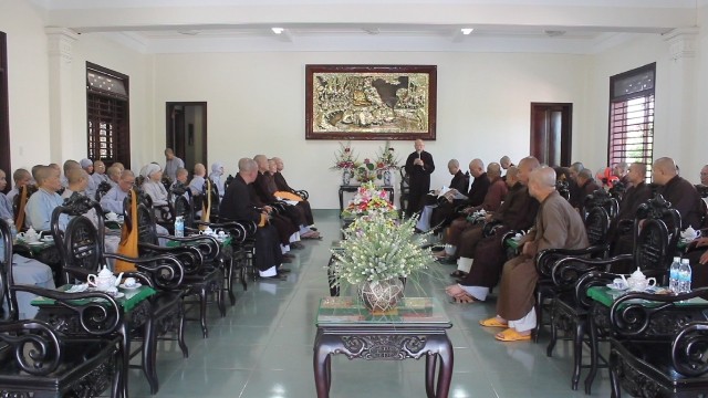 TT-Huế: Họp Ban Kiến đàn Đại giới đàn Liễu Quán ảnh 1 Hop 1.jpg