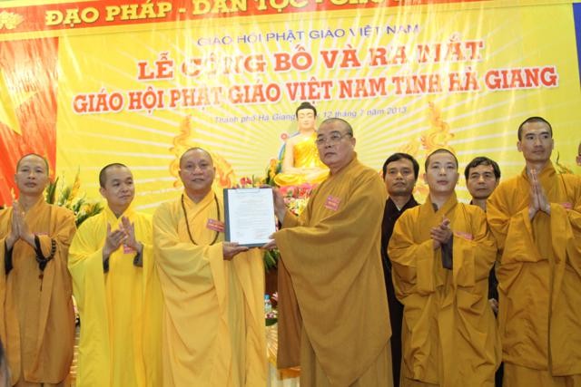 BTS GHPGVN tỉnh Hà Giang làm lễ ra mắt ảnh 4 camvan5.jpg