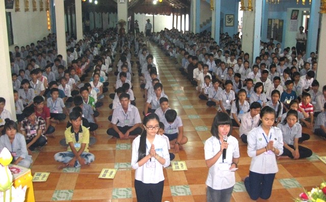 Khóa tu mùa hè đầu tiên tại huyện Thăng Bình ảnh 3 56880225.img1334.jpg