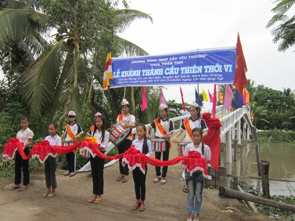 Khánh thành cầu Thiên Thới VI ảnh 1 8.jpg