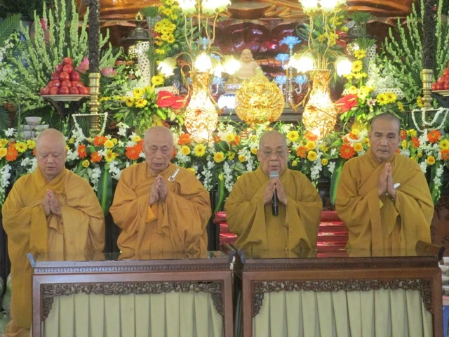 Lễ lạc thành Tổ đường chùa Xá Lợi ảnh 3 ch_ng minh.JPG