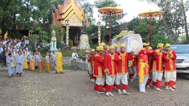 Tưởng niệm và trà-tỳ nhục thân Trưởng lão Hộ Tịnh ảnh 17 Tra ty 1.jpg