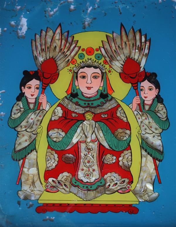 Tìm lại dòng tranh kiếng Nam bộ xưa ảnh 1 Tìm lại dòng tranh kiếng Nam bộ xưa ảnh 1