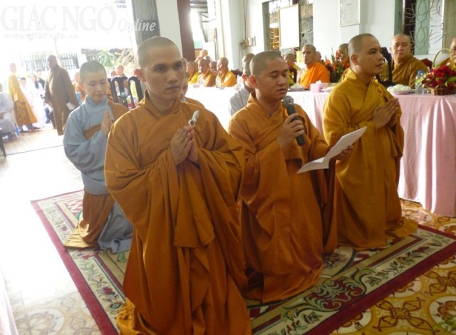 Phật giáo Q.4 mãn hạ tại chùa Linh Hương ảnh 4 wquan tu13.jpg