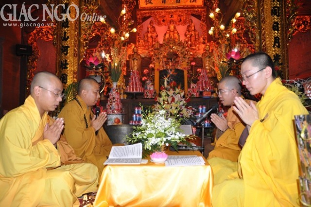 Hơn 2.000 người dự lễ Vu lan tại chùa Thành ảnh 1 chua thanh03.jpg