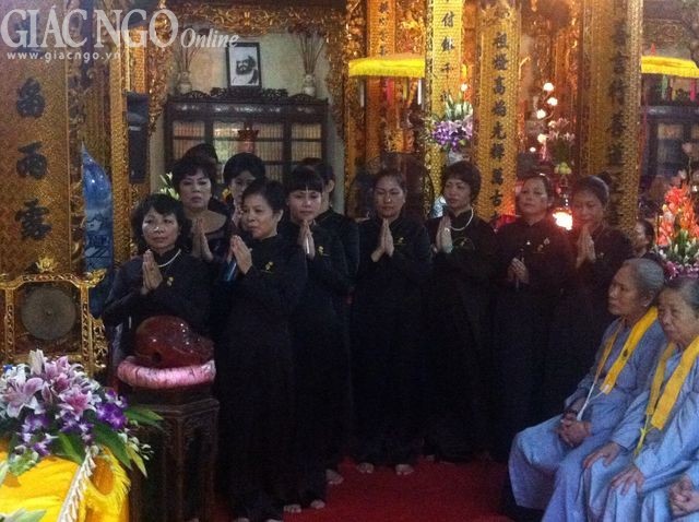 Chùa Tảo Sách ra mắt đạo tràng Tịnh độ Linh Sơn ảnh 3 ra mat 3.jpg