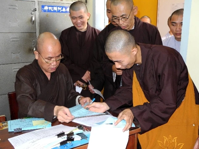 1.348 giới tử trúng tuyển Đại giới đàn Quảng Đức ảnh 2 DSCN6460.jpg