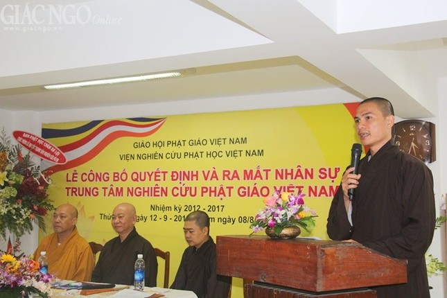 Ra mắt Trung tâm Nghiên cứu Phật giáo Việt Nam ảnh 1 tuenhat03.jpg