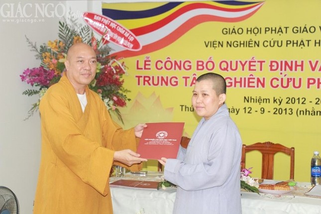 Ra mắt Trung tâm Nghiên cứu Phật giáo Việt Nam ảnh 3 tuenhat13.jpg