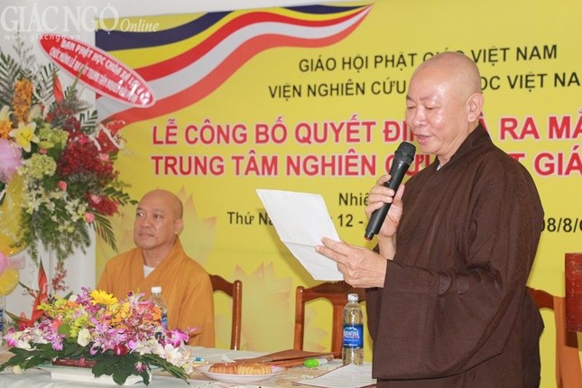 Ra mắt Trung tâm Nghiên cứu Phật giáo Việt Nam ảnh 7 tuenhat14.jpg