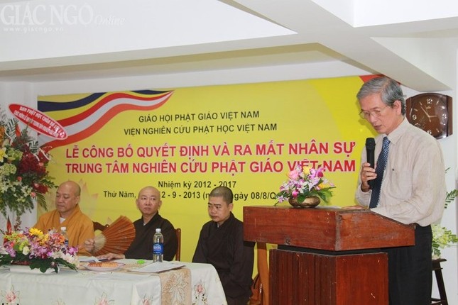 Ra mắt Trung tâm Nghiên cứu Phật giáo Việt Nam ảnh 4 tuenhat16.jpg