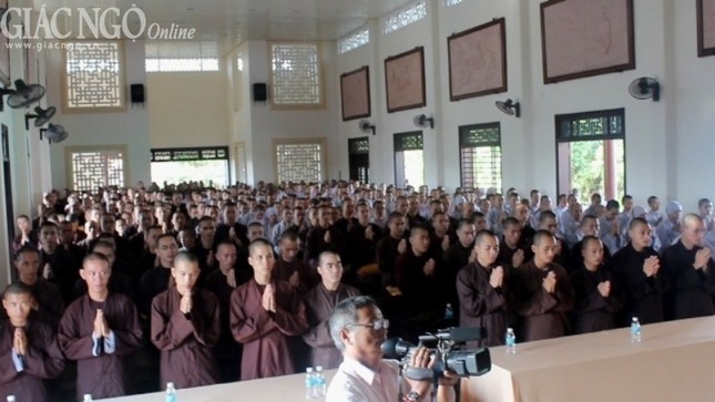 Đại giới đàn Liễu Quán có kết quả khảo thí ảnh 2 Hue4.jpg