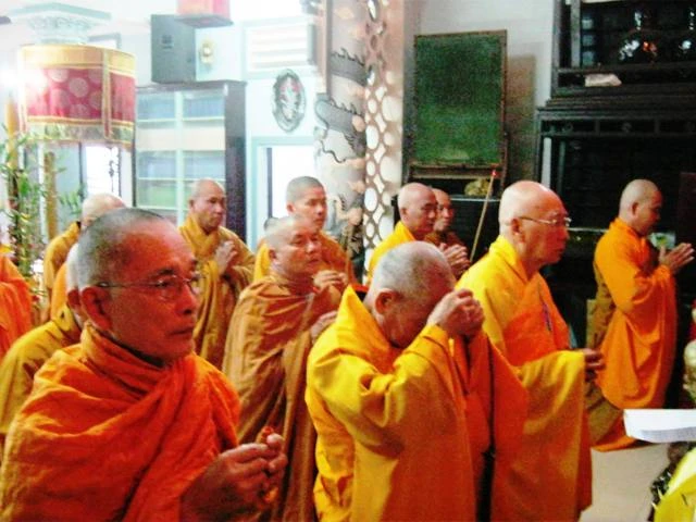 Khánh Hòa: Húy kỵ lần thứ 35 Tổ sư Đồng Kỉnh-Tín Quả ảnh 2 hpchtfnhuong.JPG