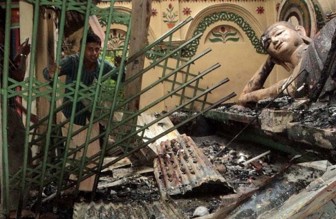 Bangladesh: Các ngôi chùa "hồi sinh" sau bạo loạn ảnh 2 a VCH 2.jpg