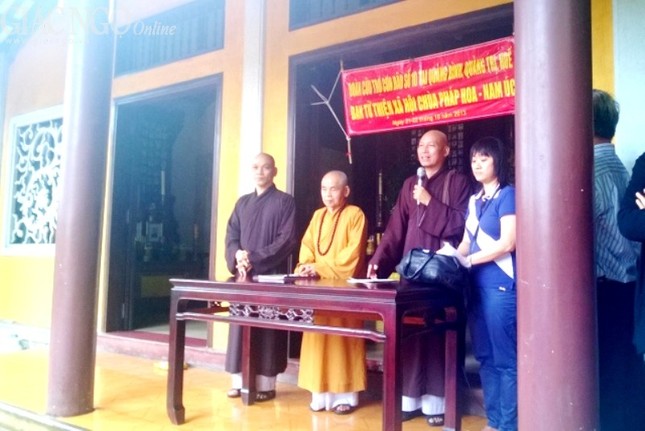 Chùa Như Lai, Hải Phước An, Pháp Hoa (Úc) tặng quà ảnh 4 Hue (2).jpg