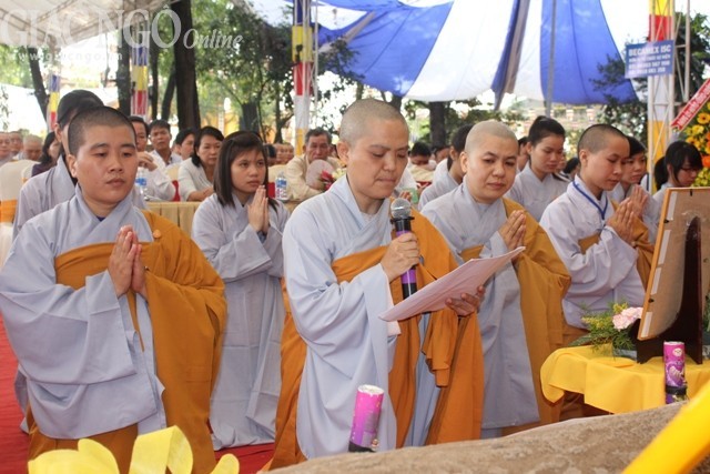 Bổ nhiệm trụ trì và đặt đá xây dựng chùa Thiên Quang ảnh 5 BD (4).jpg