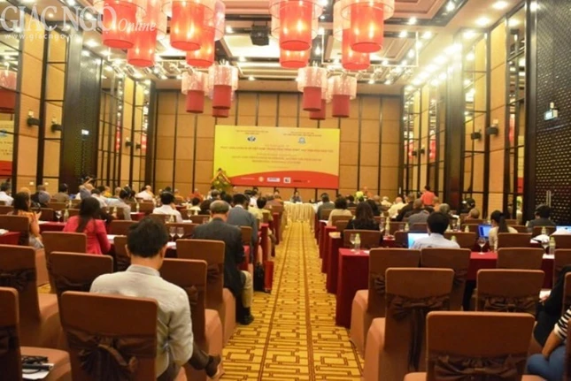 Chùm ảnh: Hội thảo quốc tế Phật giáo châu Á và Việt Nam ảnh 1 Hoi thao (3).jpg