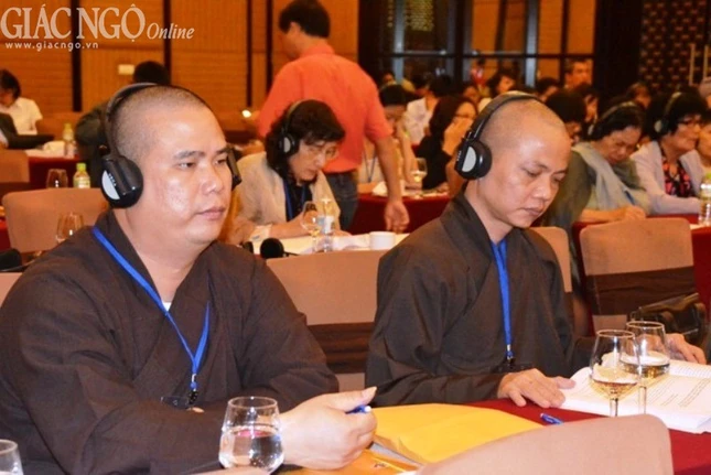 Chùm ảnh: Hội thảo quốc tế Phật giáo châu Á và Việt Nam ảnh 9 Hoi thao (8).jpg
