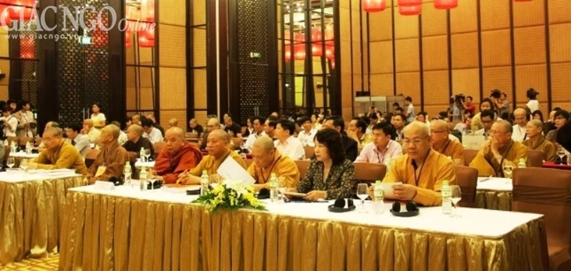 Chùm ảnh: Hội thảo quốc tế Phật giáo châu Á và Việt Nam ảnh 5 Hoi thao (9).jpg