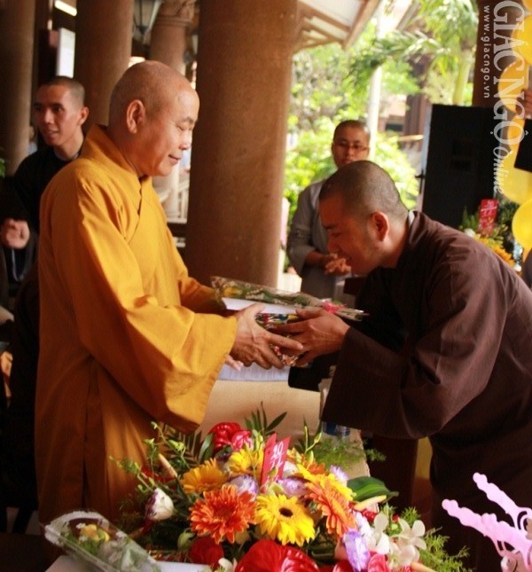 TP.HCM: "Mênh mông tình thầy" tại Học viện PGVN ảnh 5 (5).jpg