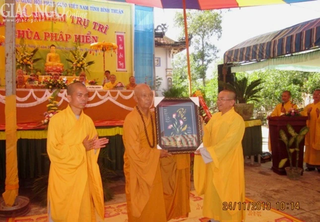 Lễ bổ nhiệm trụ trì chùa Pháp Hiển ảnh 6 BT (6).jpg
