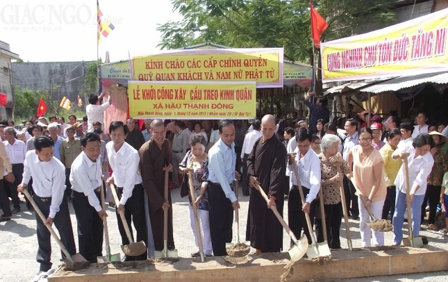 Khởi công xây dựng cầu treo Hậu Thạnh Đông ảnh 1 La.jpg