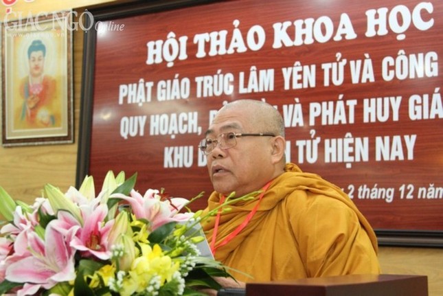 Chùm ảnh: Hội thảo Phật giáo tại Yên Tử ảnh 11 hoithaokhaohoc 10.jpg