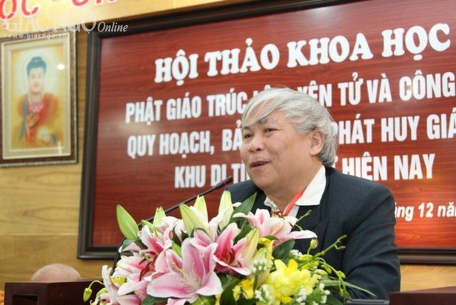 Chùm ảnh: Hội thảo Phật giáo tại Yên Tử ảnh 12 hoithaokhaohoc 11.jpg