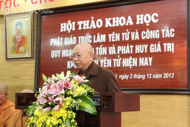 Chùm ảnh: Hội thảo Phật giáo tại Yên Tử ảnh 14 hoithaokhaohoc 13.jpg