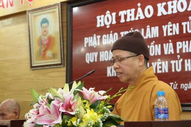 Chùm ảnh: Hội thảo Phật giáo tại Yên Tử ảnh 5 hoithaokhaohoc 19.jpg