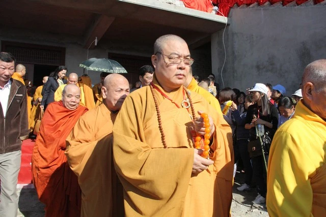 Chùm ảnh: Lễ khánh thành tôn tượng Phật hoàng ảnh 12 Chùm ảnh: Lễ khánh thành tôn tượng Phật hoàng ảnh 12