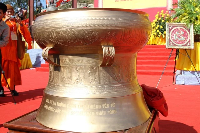 Chùm ảnh: Lễ khánh thành tôn tượng Phật hoàng ảnh 56 Chùm ảnh: Lễ khánh thành tôn tượng Phật hoàng ảnh 56