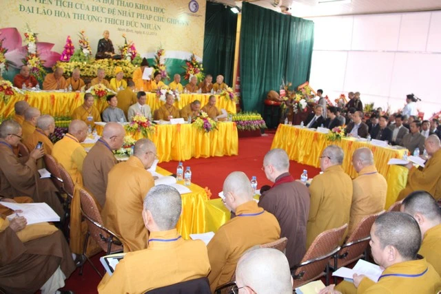 Hội thảo khoa học về Trưởng lão HT.Thích Đức Nhuận ảnh 5