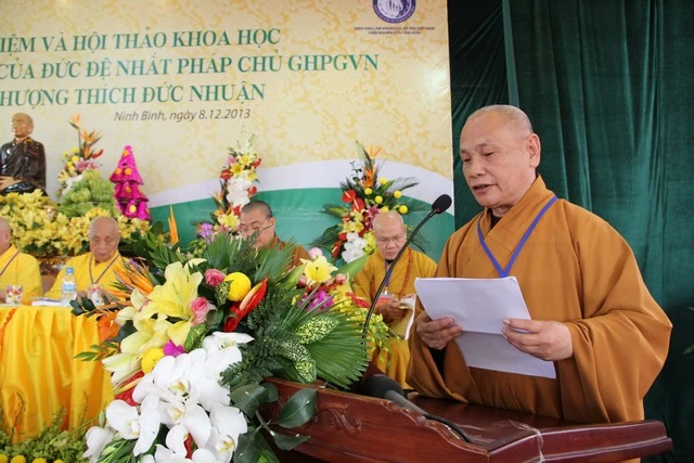Hội thảo khoa học về Trưởng lão HT.Thích Đức Nhuận ảnh 14