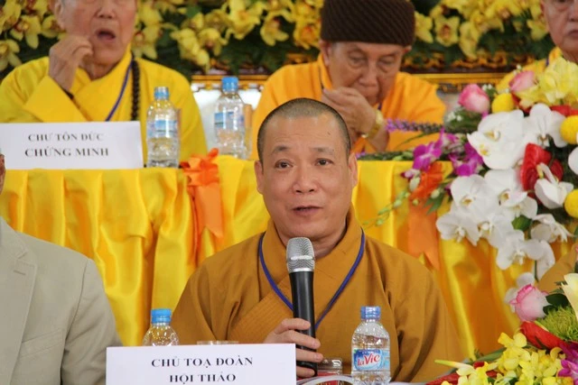 Hội thảo khoa học về Trưởng lão HT.Thích Đức Nhuận ảnh 12