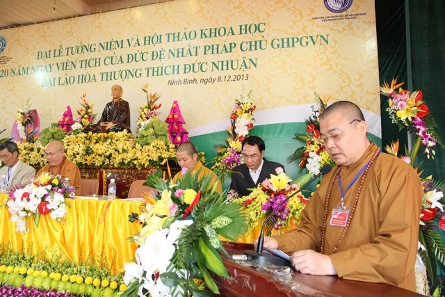 Hội thảo khoa học về Trưởng lão HT.Thích Đức Nhuận ảnh 21