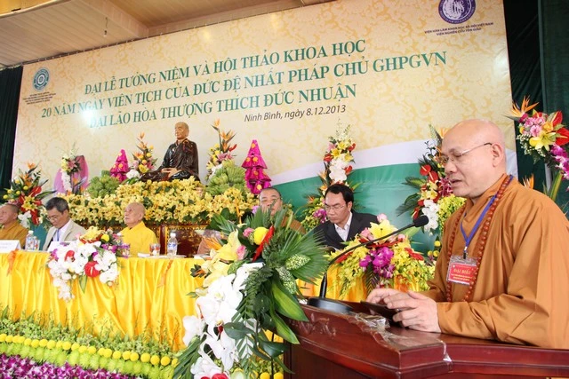 Hội thảo khoa học về Trưởng lão HT.Thích Đức Nhuận ảnh 24