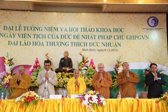 Hội thảo khoa học về Trưởng lão HT.Thích Đức Nhuận ảnh 27