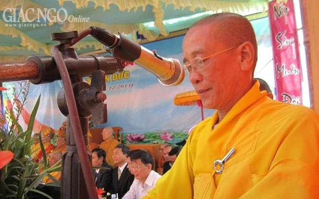 Đắk Lắk: Khánh thành chùa Thiên Đức ảnh 2 IMG_6569_DD Thich Vien Tri tru tri chua Thien Duc.jpg