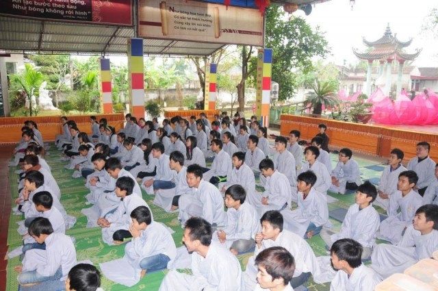 Bạn trẻ đội mưa phùn, giá rét tham dự khóa tu ảnh 4 1 a MT 2.jpg