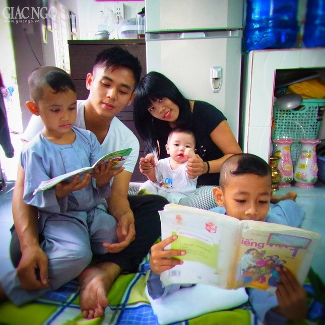 Một căn nhà nhỏ & những trái tim yêu thương ảnh 1 Anh bai cua Minh Kien.jpg