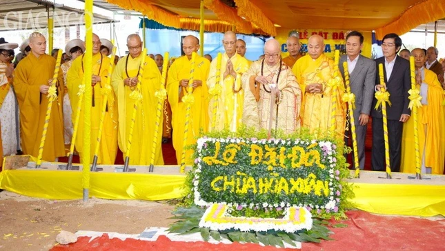 Xây mới chùa Hòa Xuân trên diện tích gần 4.000 m2 ảnh 3 1 dat da8.jpg