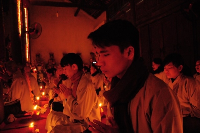 Khóa tu nhân Vía Phật A Di Đà tại chùa Hòa Long ảnh 3 trieu son 1.jpg