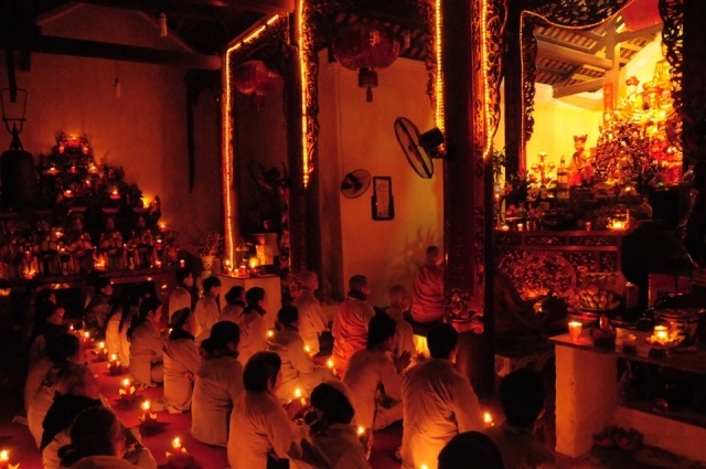 Khóa tu nhân Vía Phật A Di Đà tại chùa Hòa Long ảnh 4 trieu son 2.jpg