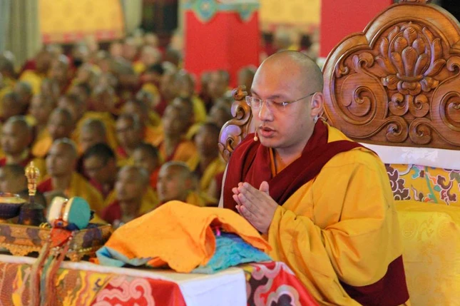 Lễ cầu nguyện hòa bình tại Bồ Đề Đạo Tràng ảnh 1 Karmapa.jpg