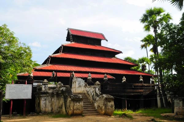 Myanmar kỳ thú: Những ngôi chùa lộng lẫy ở Mandalay ảnh 13 Myanmar kỳ thú: Những ngôi chùa lộng lẫy ở Mandalay ảnh 13