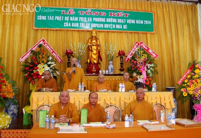 Huyện Nhà Bè tổng kết công tác Phật sự 2013 ảnh 6 nhabe12.jpg