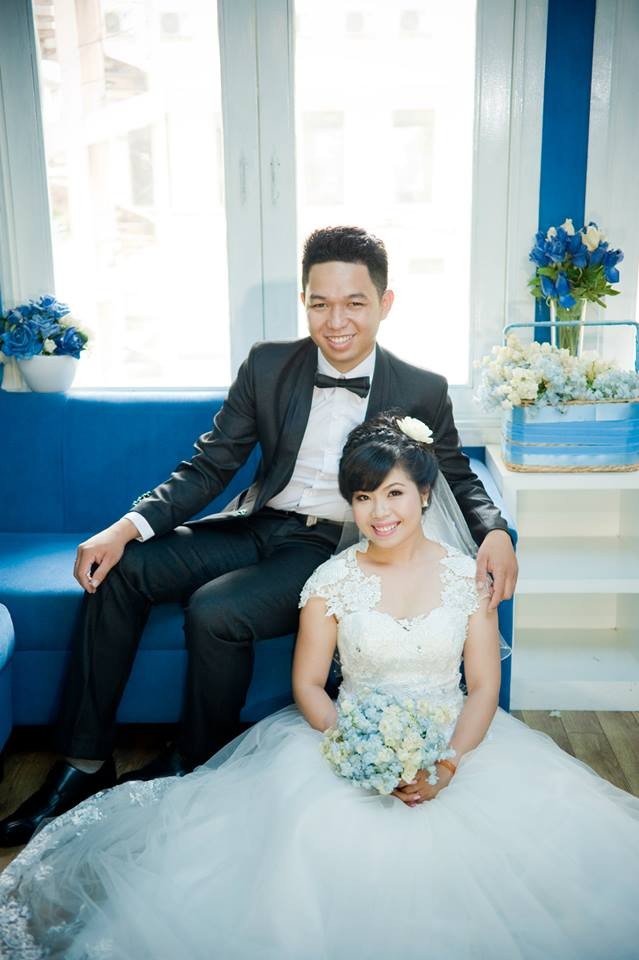 Phóng viên Hạnh Ý lên xe hoa ảnh 1 Ngoc Tran, Nam Anh.jpg