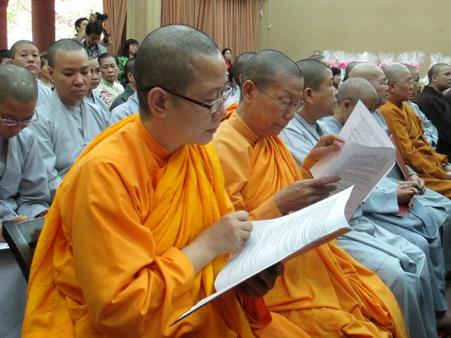 Viện Nghiên cứu Phật học VN tổng kết hoạt động ảnh 3 VNCPHVN03.jpg